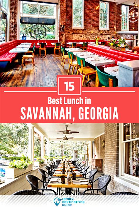 lunch spots in savannah ga.